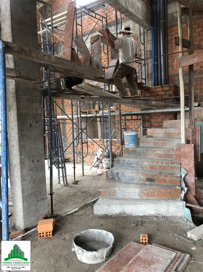 thi công công trình tại phố biển Phan Thiết