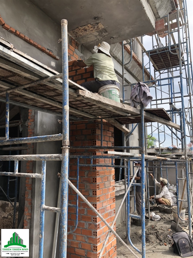 thi công công trình tại phố biển Phan Thiết