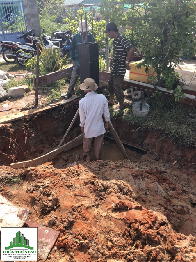 thi công xây dựng công trình nhà cấp 4 mái lệch tại Hàm Liêm THI CÔNG CÔNG TRÌNH NHÀ CẤP 4 MÁI LỆCH - CHỊ HẰNG HÀM LIÊM