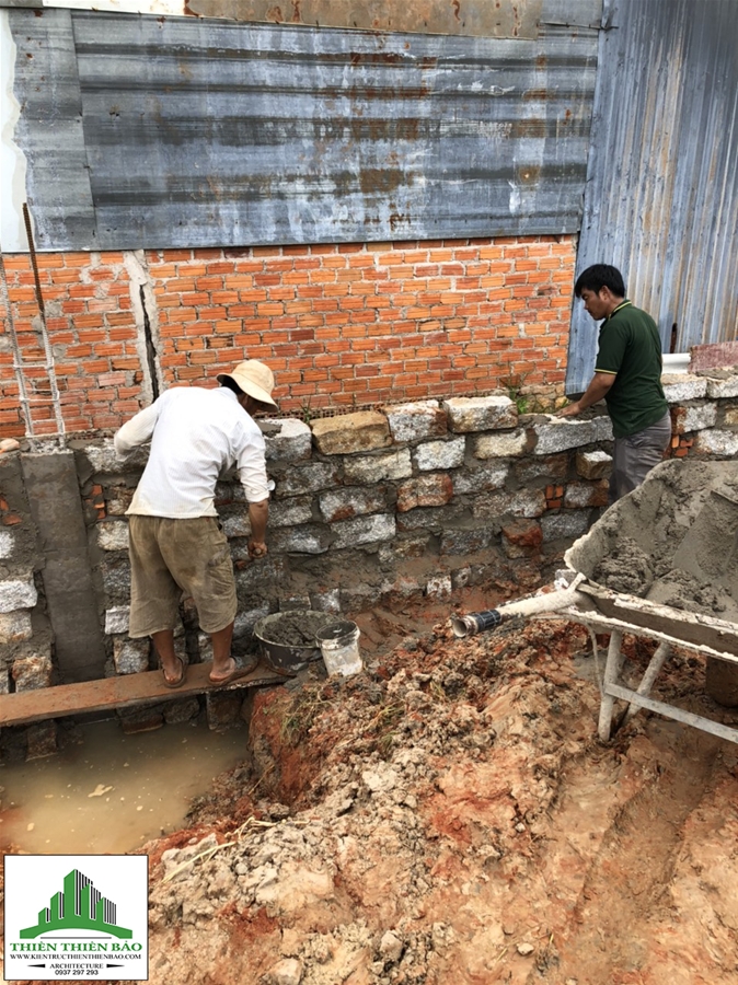 thi công xây dựng công trình nhà cấp 4 mái lệch tại Hàm Liêm THI CÔNG CÔNG TRÌNH NHÀ CẤP 4 MÁI LỆCH - CHỊ HẰNG HÀM LIÊM