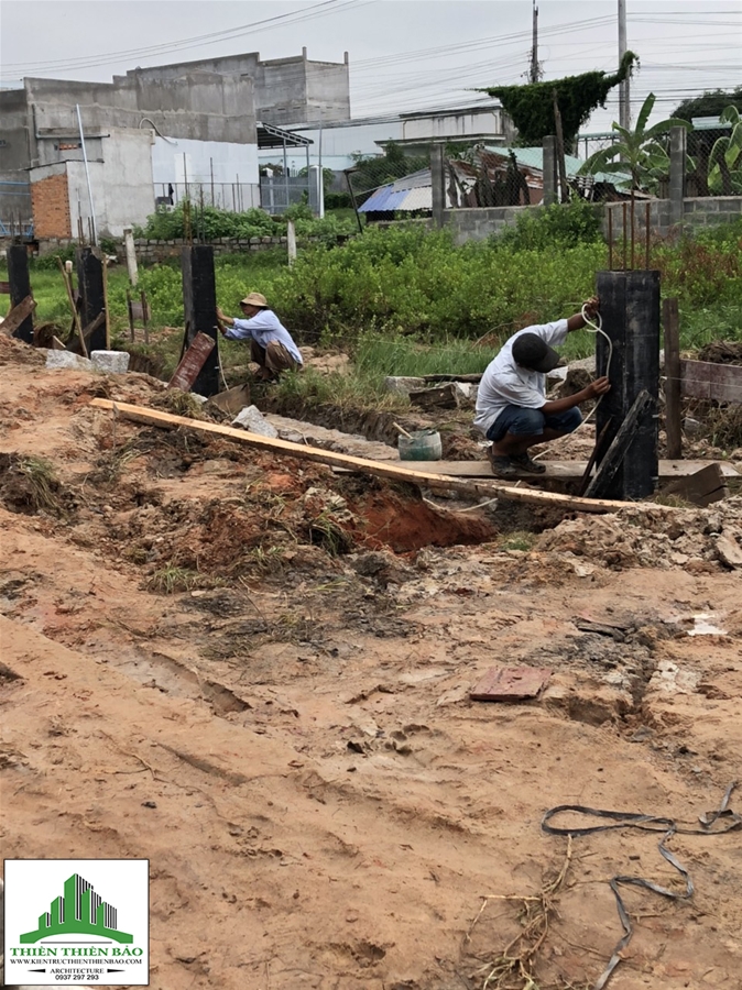 thi công xây dựng công trình nhà cấp 4 mái lệch tại Hàm Liêm THI CÔNG CÔNG TRÌNH NHÀ CẤP 4 MÁI LỆCH - CHỊ HẰNG HÀM LIÊM