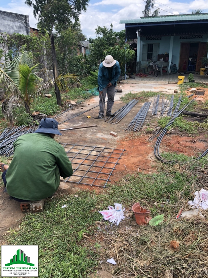 thi công xây dựng công trình nhà cấp 4 mái lệch tại Hàm Liêm THI CÔNG CÔNG TRÌNH NHÀ CẤP 4 MÁI LỆCH - CHỊ HẰNG HÀM LIÊM