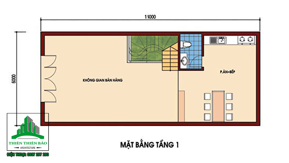 Mẫu nhà ống 4 tầng 8x20m đẹp ấn tượng tại Phan Thiết