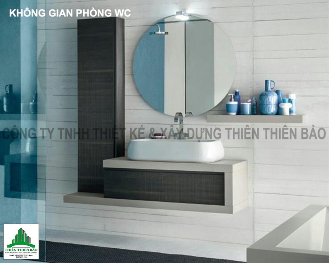 thiết kế không gian phòng wc hiện đại tại Phan Thiết năm 2020 NHỮNG MẪU THIẾT KẾ KHÔNG GIAN PHÒNG WC MANG LẠI CẢM GIÁC TƯƠI MỚI TẠI PHAN THIẾT NĂM 2020