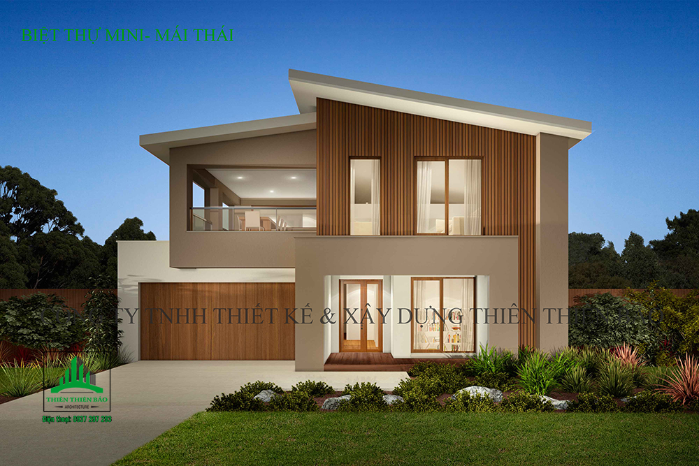 NHỮNG MẪU BIỆT THỰ MINI MÁI THÁI TIỆN NGHI, SANG TRỌNG TẠI PHAN THIẾT