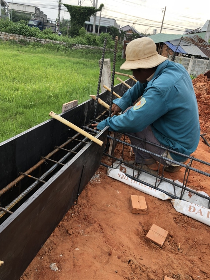 thi công xây dựng công trình nhà cấp 4 mái lệch tại Hàm Liêm THI CÔNG CÔNG TRÌNH NHÀ CẤP 4 MÁI LỆCH - CHỊ HẰNG HÀM LIÊM