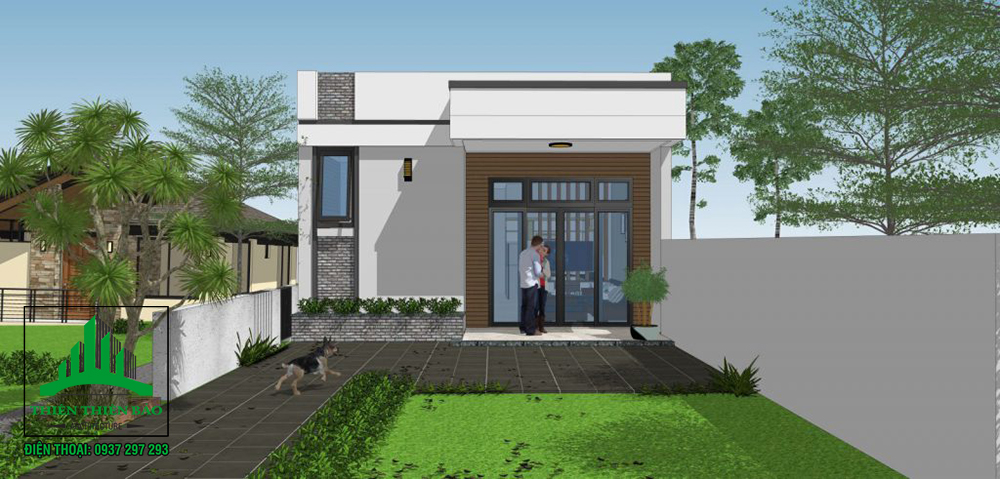 XÂY NHÀ CẤP 4 HIỆN ĐẠI VÀ TIỆN NGHI TẠI PHAN THIẾT