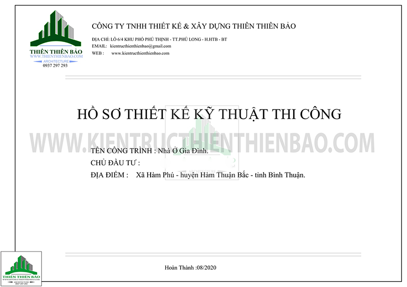 thiết kế nhà phan thiết 