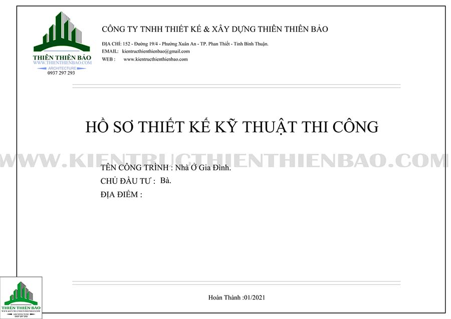 thiết kế nhà phan thiết