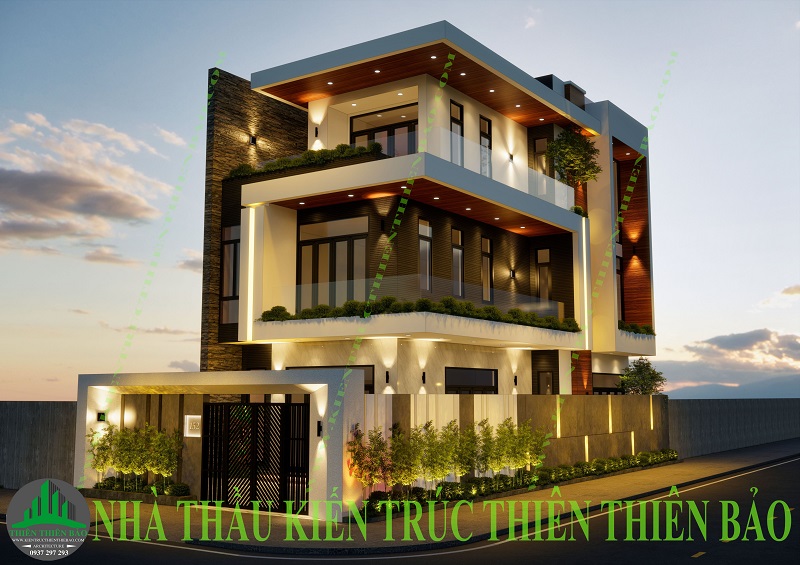 Thiết kế nhà phan thiết - Nhà thầu Thiên Thiên Bảo