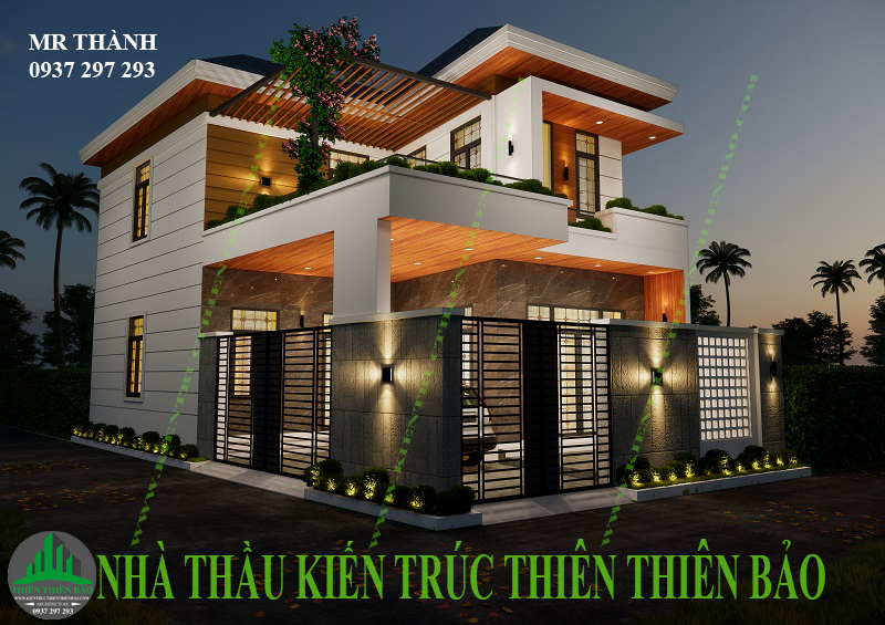 Thiết kế nhà phan thiết - Nhà thầu Thiên Thiên Bảo